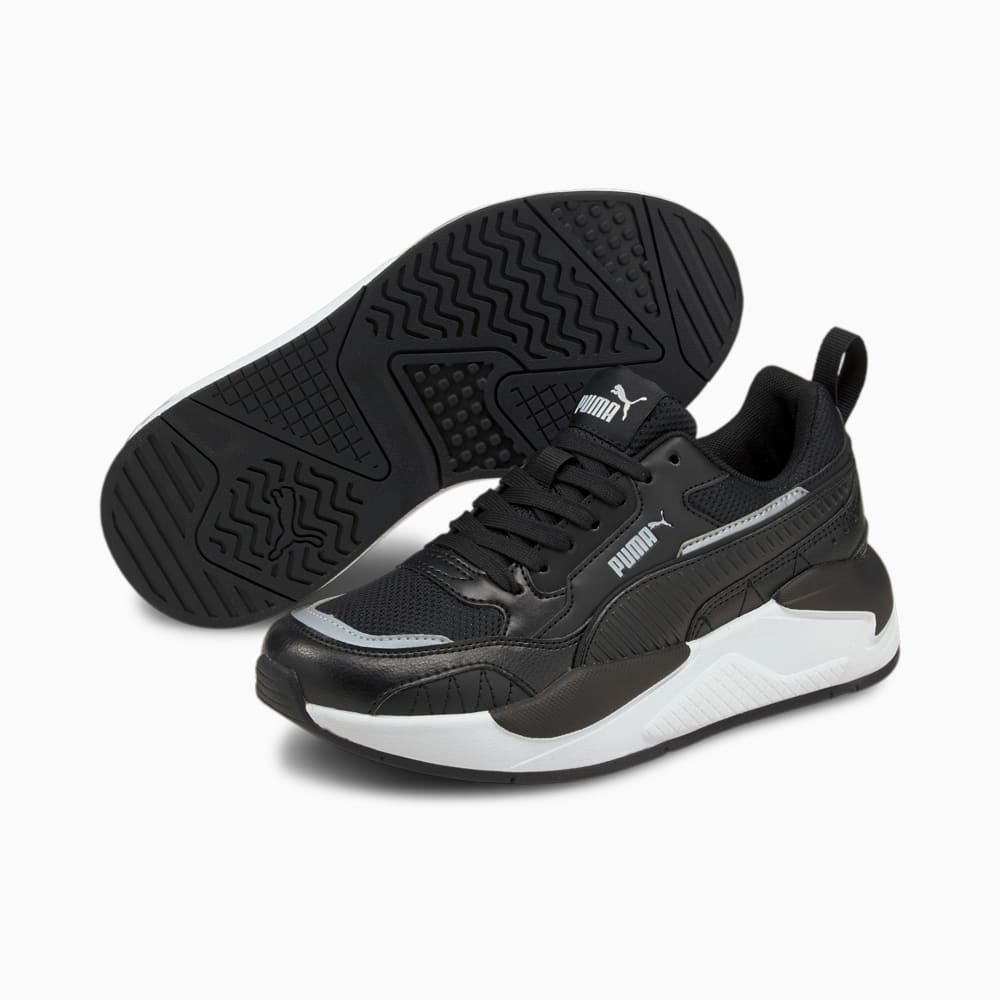 Зображення Puma Дитячі кросівки X-Ray 2 Square Jr #2: Puma Black-Puma Black-Puma Silver-Puma White