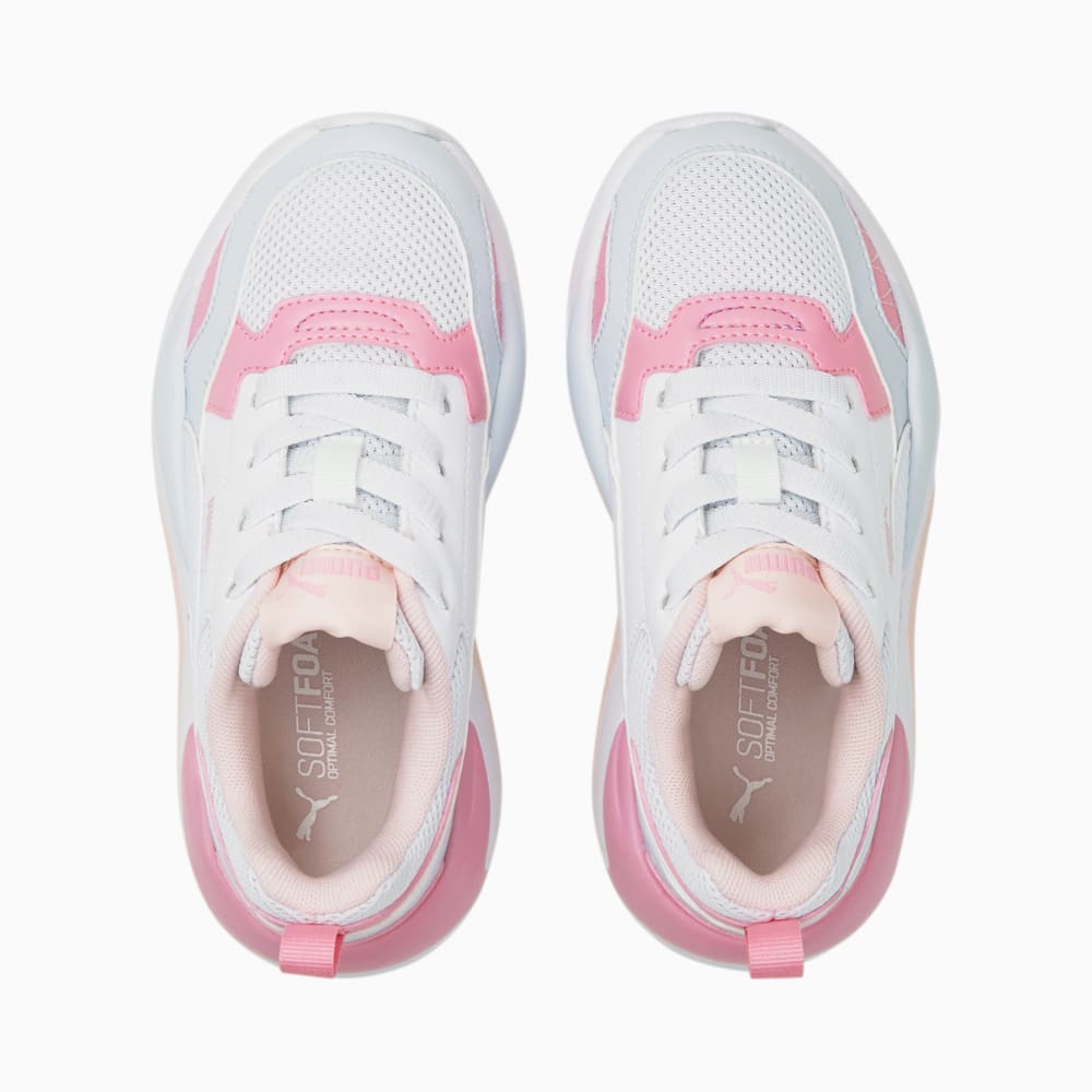 

PUMA - Детские кроссовки X-Ray 2 Square AC PS – Arctic Ice-Puma White-Chalk Pink-PRISM PINK –, Синий