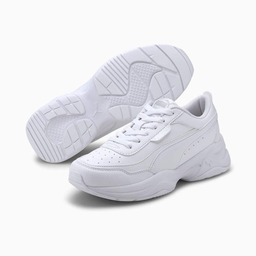 

PUMA - female - Кроссовки Cilia Mode Youth Trainers – Puma White-Puma White-Puma Silver-Gray Violet –, Белый