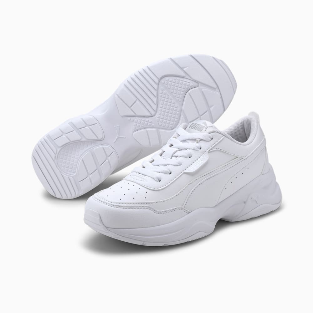 Зображення Puma Кросівки Cilia Mode Youth Trainers #2: Puma White-Puma White-Puma Silver-Gray Violet