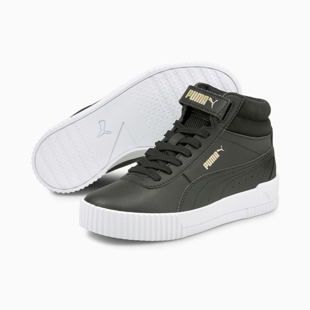 фото Детские кеды carina mid jr puma