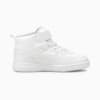 Изображение Puma Детские кеды Rebound JOY Kids' Trainers #5: Puma White-Puma White-Limestone