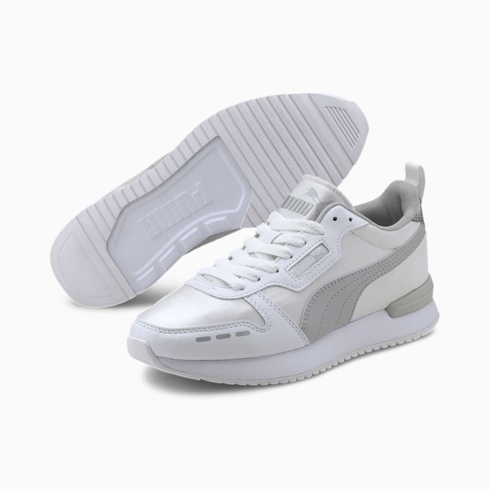 R78 metallic women's trainers clearance