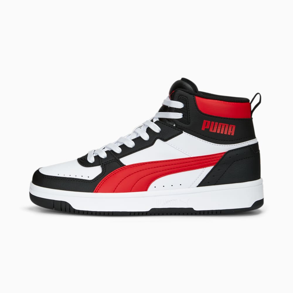 Зображення Puma Кеди PUMA Rebound JOY #1: PUMA White-For All Time Red-PUMA Black