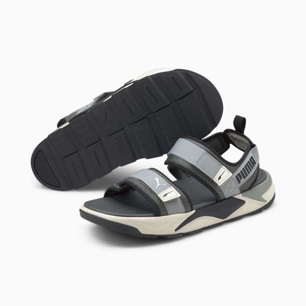 Puma gray sandals clearance