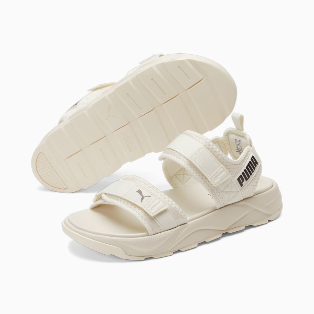 Puma platform white sandals sales