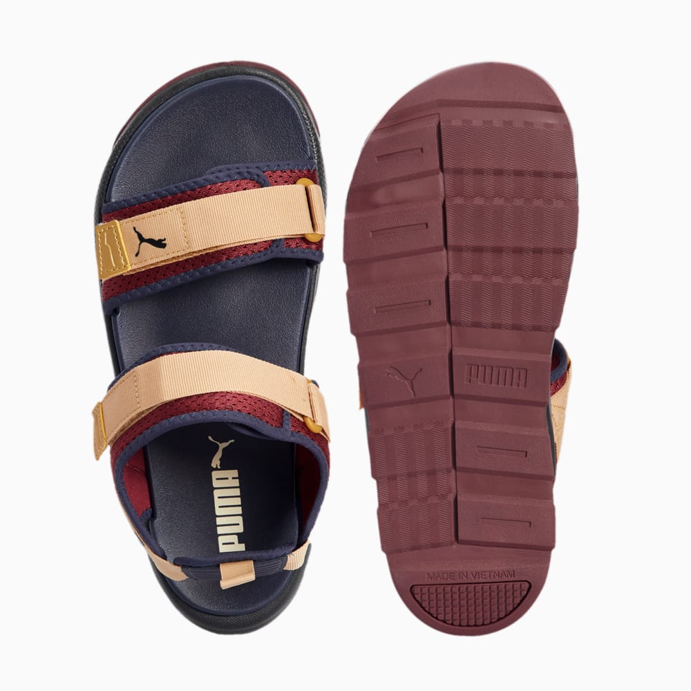 Puma gold sandals top