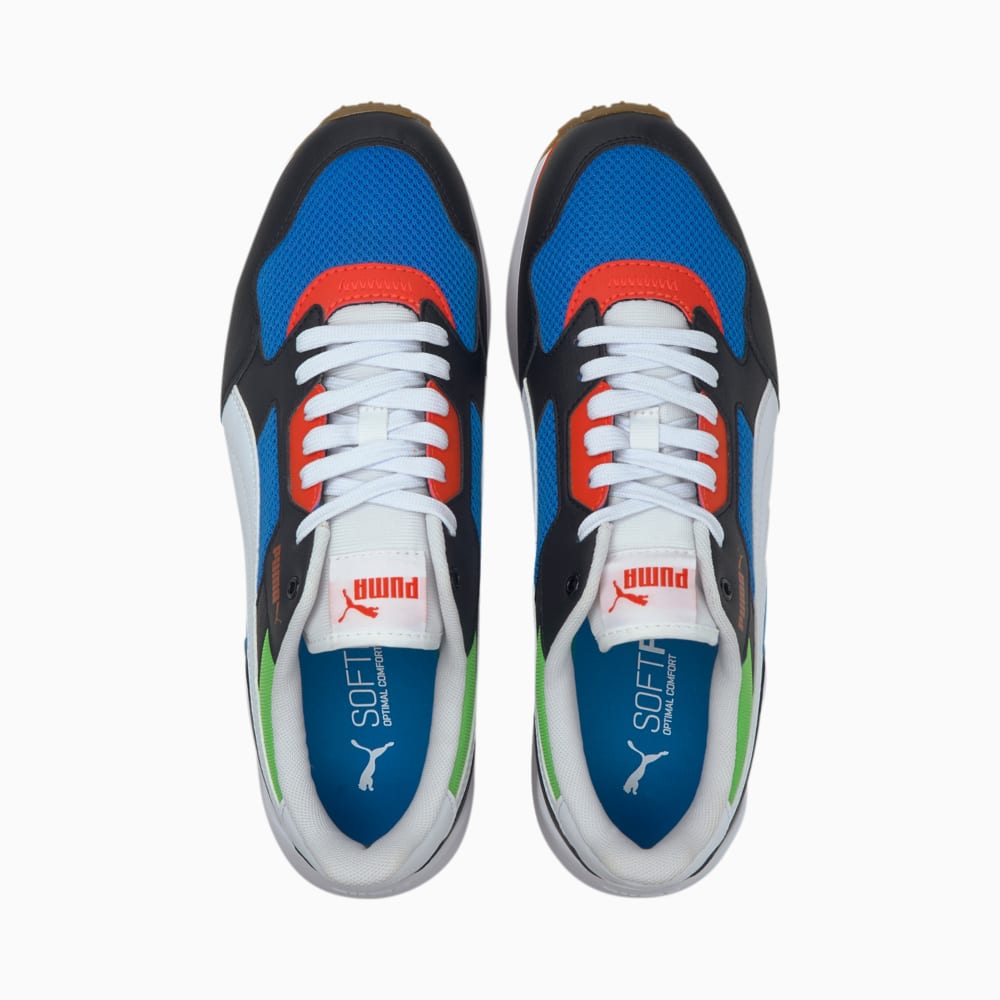 

PUMA - male - Кроссовки R78 FUTR Trainers – Puma Black-Puma White-Future Blue –, Черный