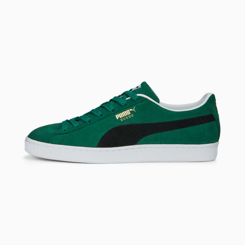 Zapatillas Puma Suede negras y blancas para mujer