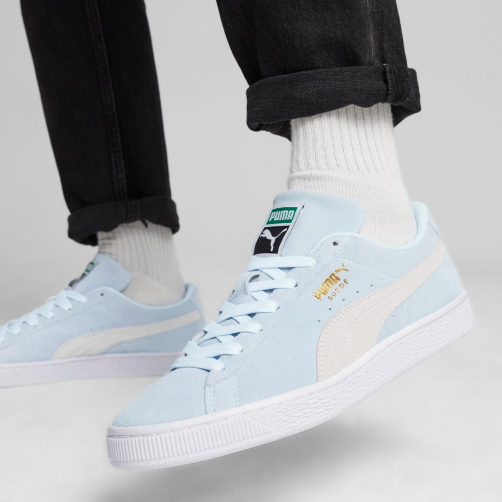 Изображение Puma Кеды Suede Classic XXI Trainers #2: Icy Blue-PUMA White