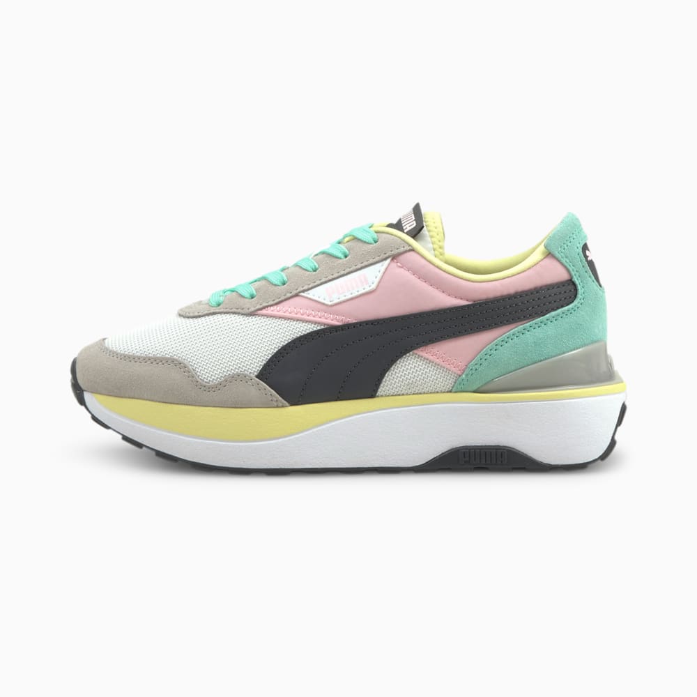 Изображение Puma Кроссовки Cruise Rider Women's Trainers #1: Puma White-Pink Lady