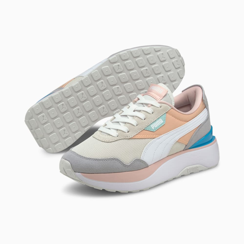 

PUMA - female - Кроссовки Cruise Rider Women's Trainers – Nimbus Cloud-Peach Parfait –, Серый