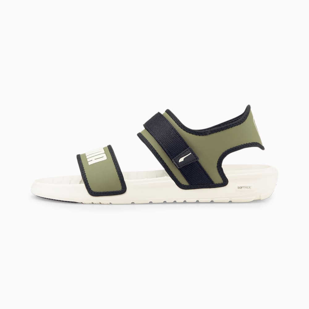 Puma green sandals cheap