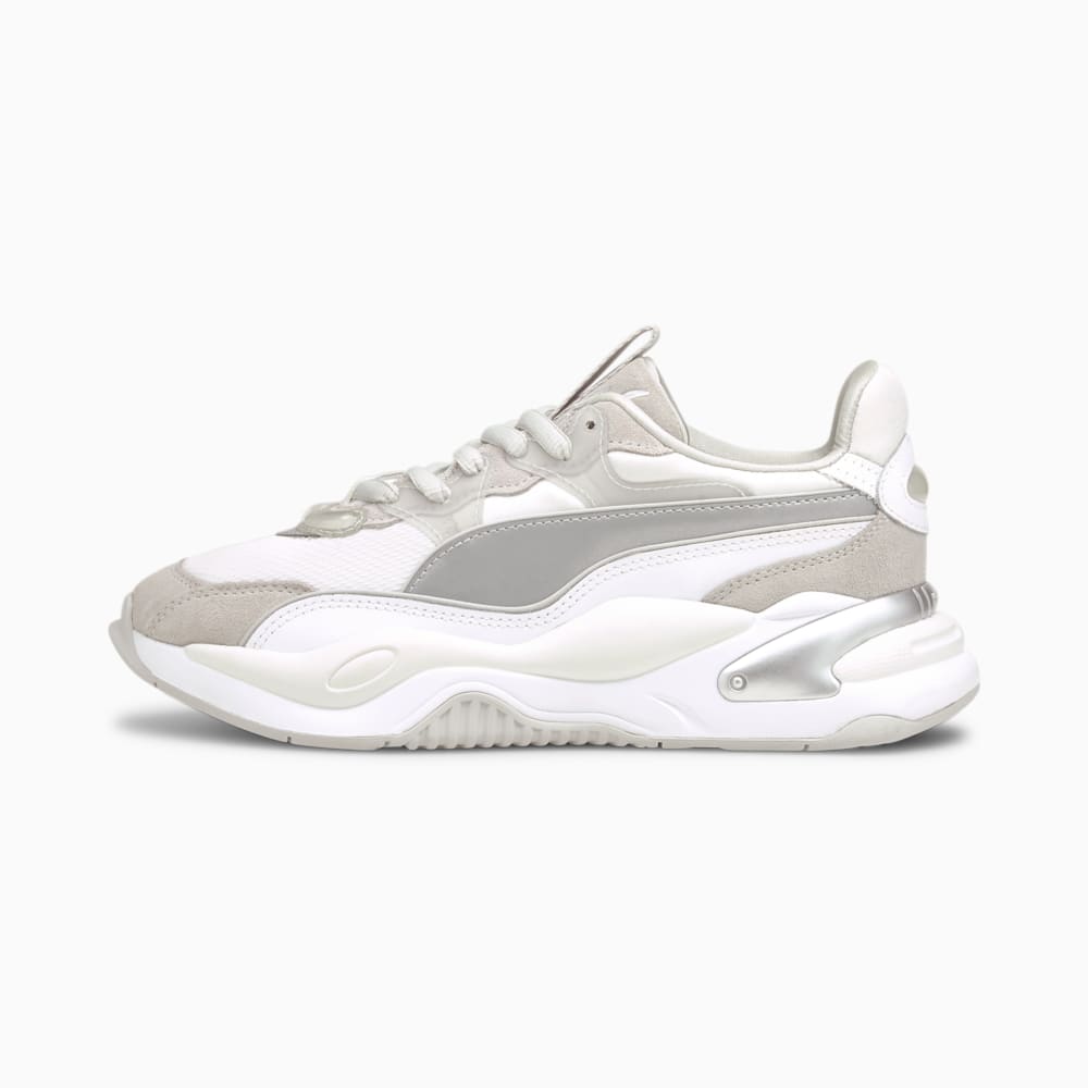 Зображення Puma Кросівки RS-2K Metallic Women's Trainers #1: Puma White-Gray Violet