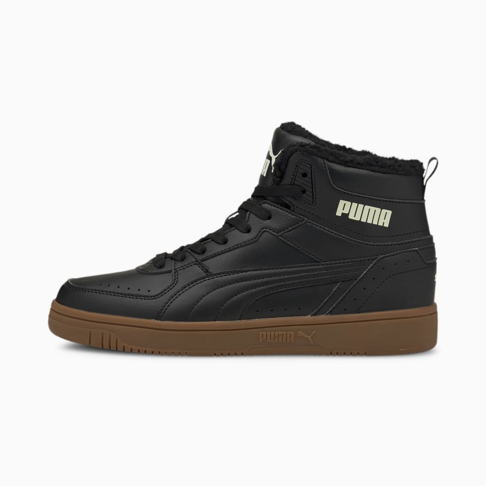 Зображення Puma Кросівки PUMA Rebound JOY Fur #1: Puma Black-Puma Black-Gum-Whisper White