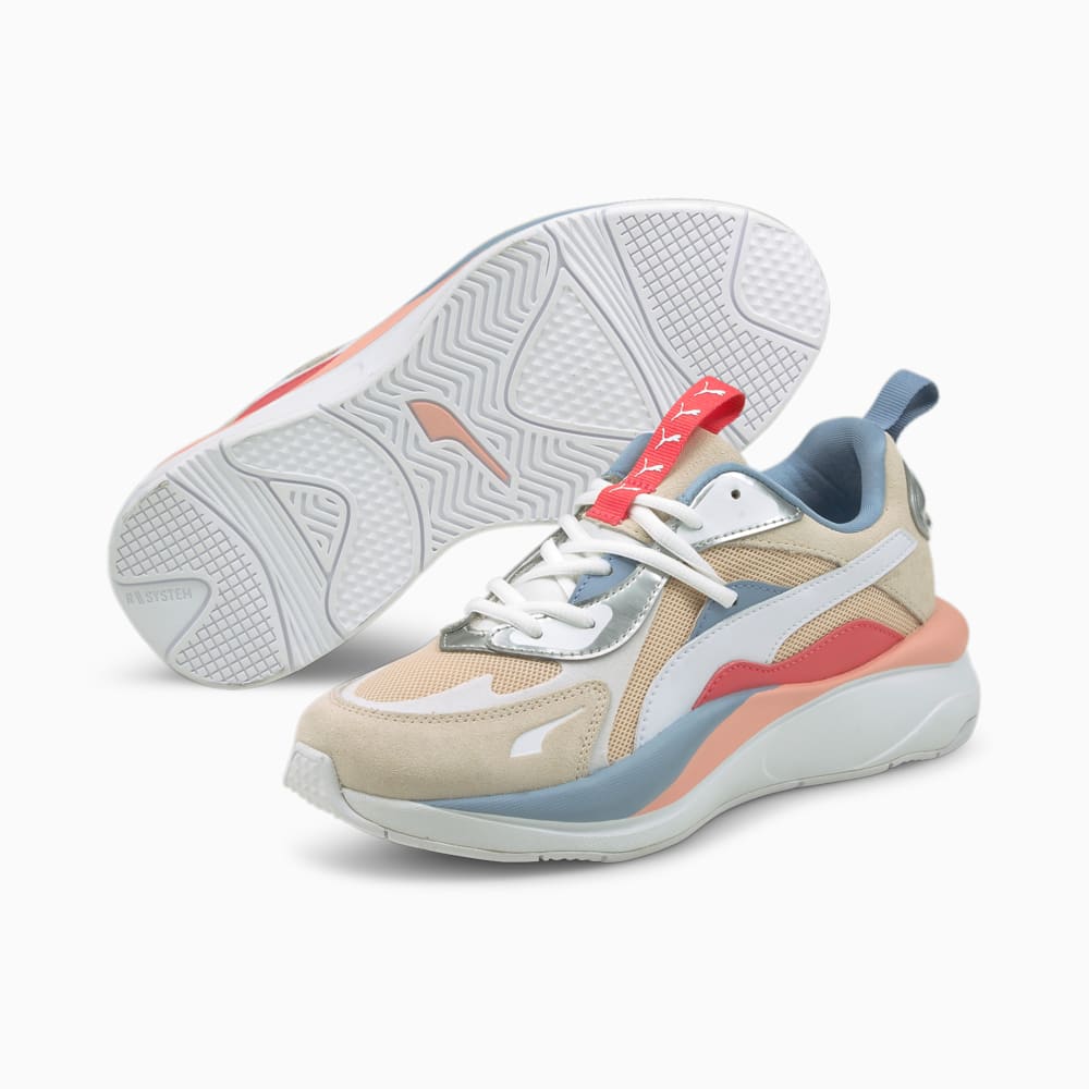 

PUMA - female - Кроссовки RS-Curve Aura Women's Trainers – Shifting Sand-Eggnog-Puma Silver –, Бежевый