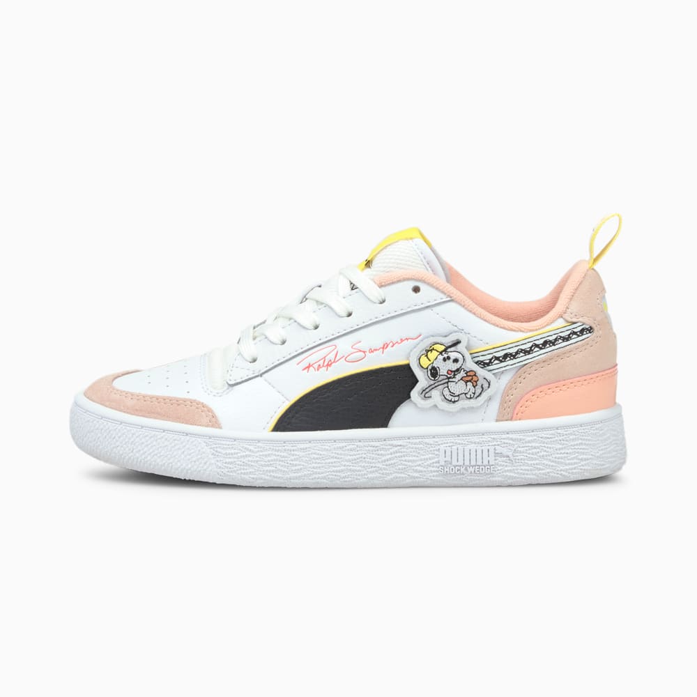 Изображение Puma 375793 #1: Puma White-Puma Black-Sun Kissed Coral