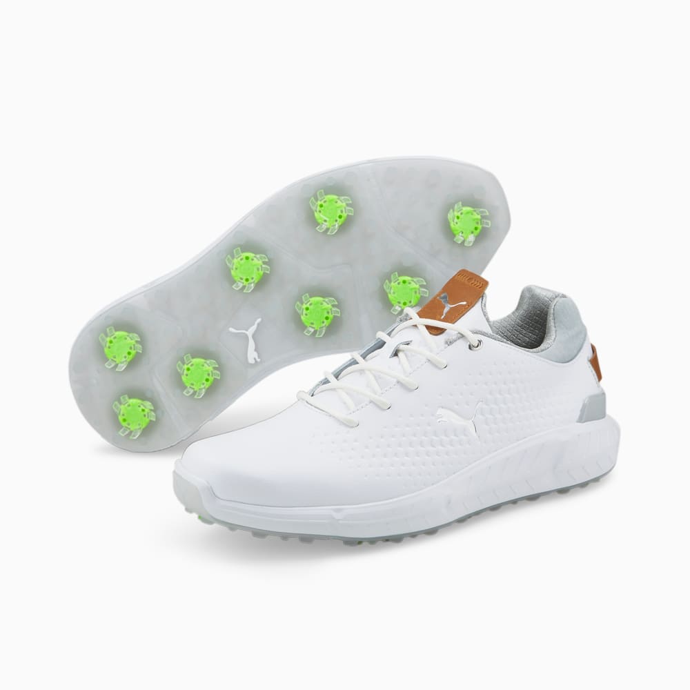 IGNITE Articulate Leather Men s Golf Shoes White Puma Sku