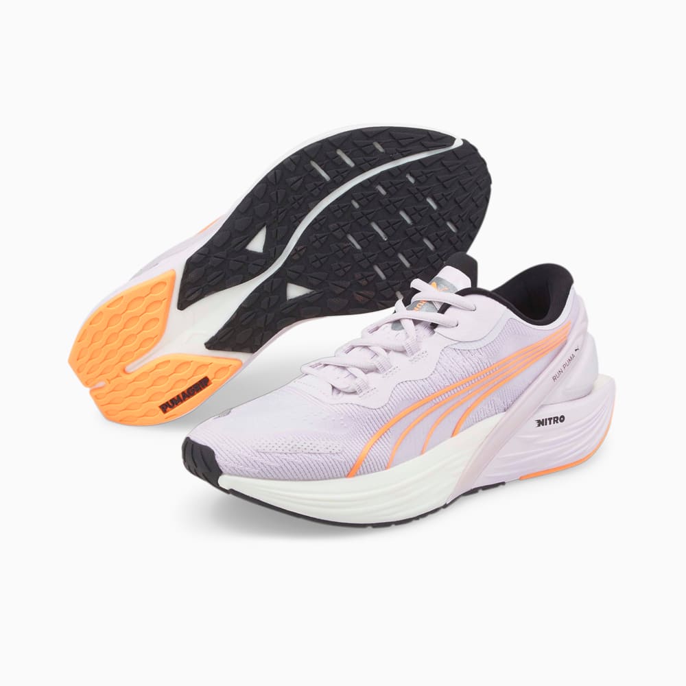 Зображення Puma Кросівки XX Nitro Women's Running Shoes #2: Lavender Fog-Metallic Silver-Neon Citrus