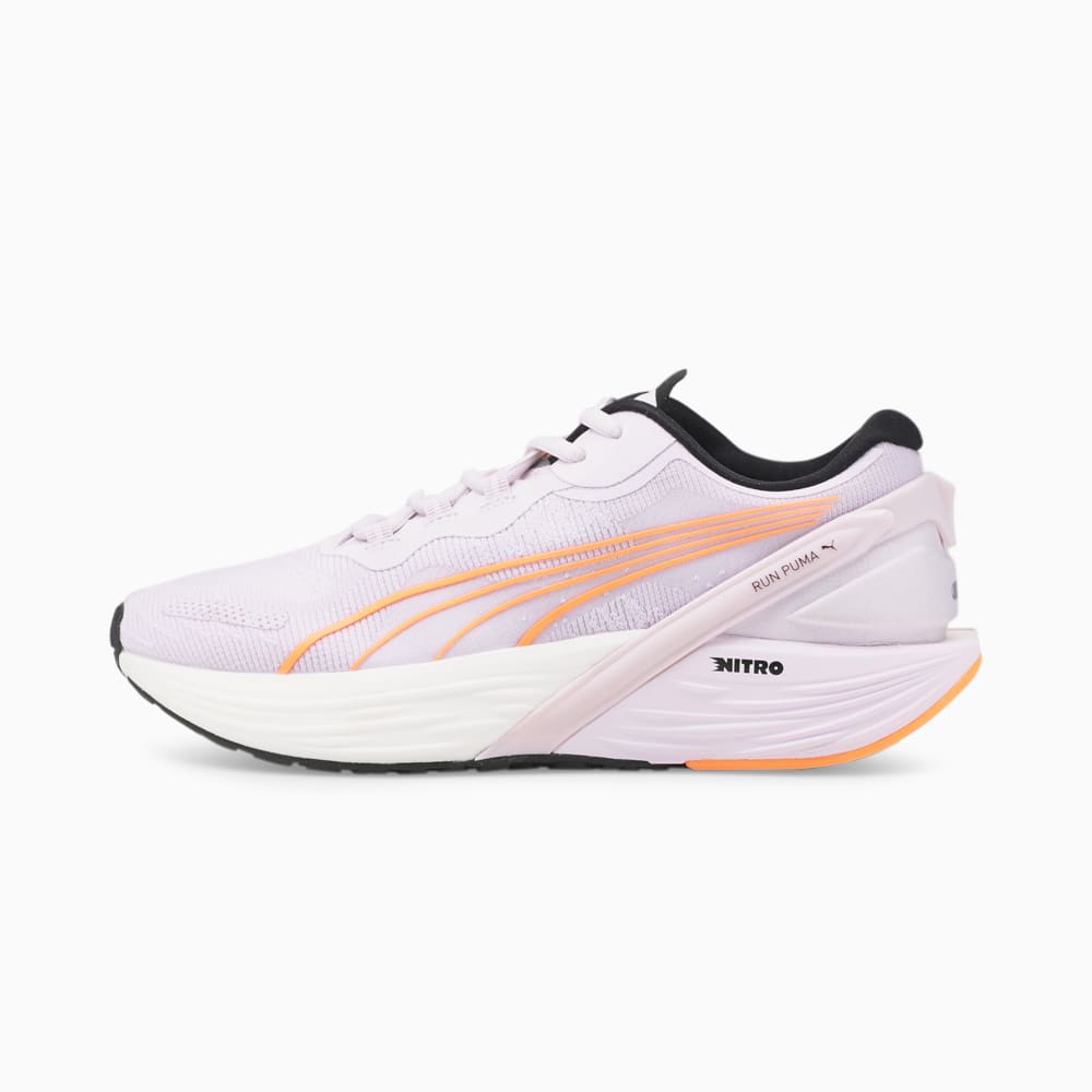 Изображение Puma Кроссовки XX Nitro Women's Running Shoes #1: Lavender Fog-Metallic Silver-Neon Citrus