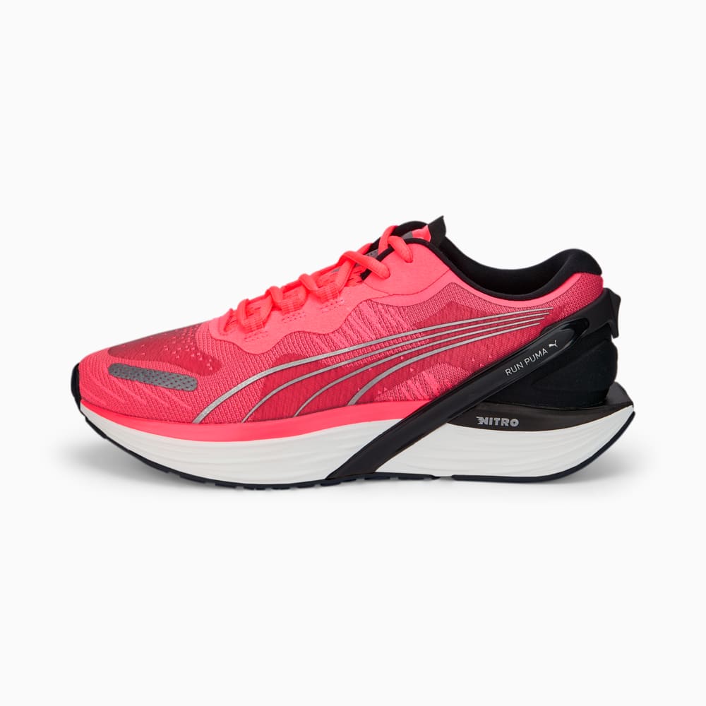 Изображение Puma Кроссовки XX Nitro Women's Running Shoes #1: Sunset Glow-Puma Black-Metallic Silver