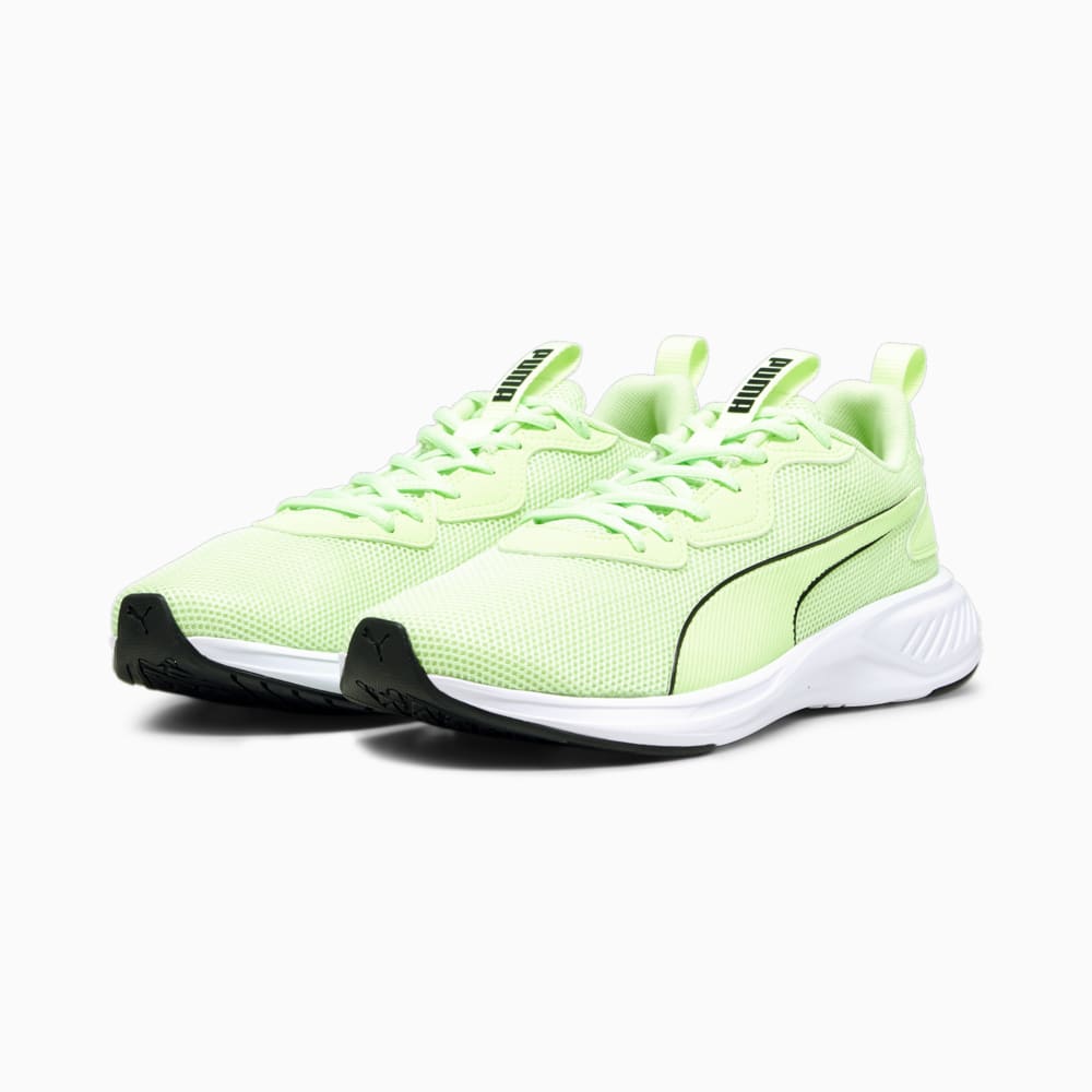 Green puma running shoes online
