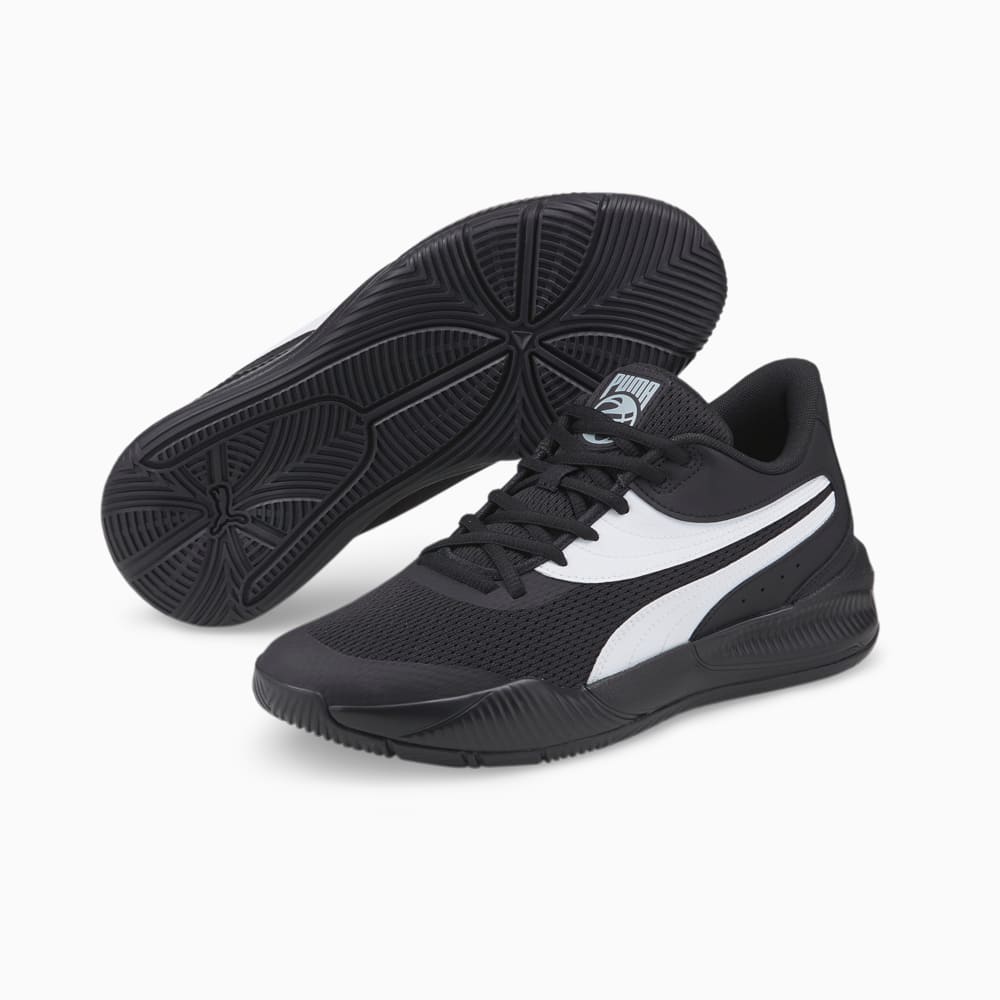 Изображение Puma Кроссовки Triple Basketball Shoes #2: Puma Black-Puma White