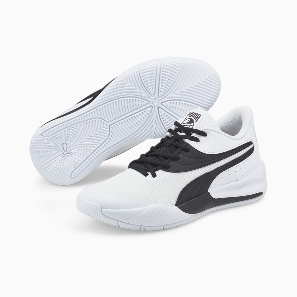 Puma basketball deals shoes white