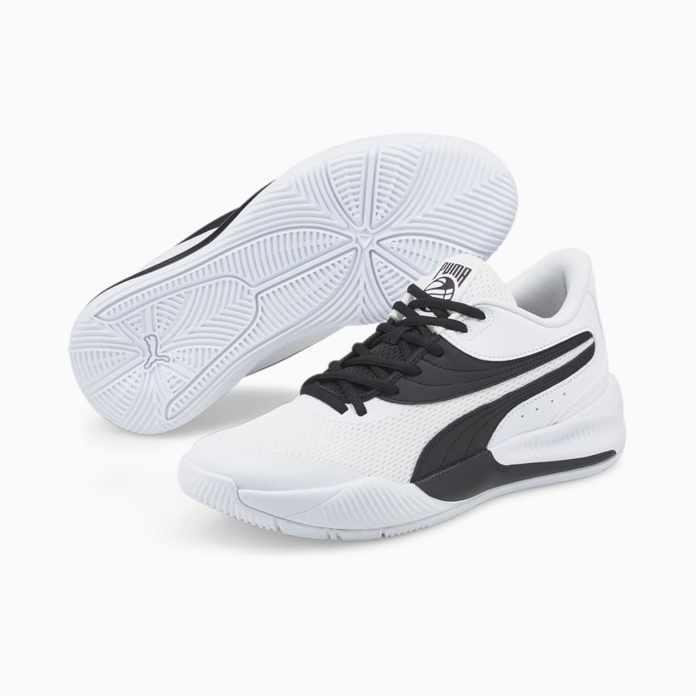 Изображение Puma Кроссовки Triple Basketball Shoes #2: Puma White-Puma Black