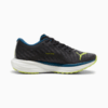 Изображение Puma Кроссовки Deviate NITRO 2 Running Shoes Men #7: PUMA Black-Ocean Tropic-Lime Pow
