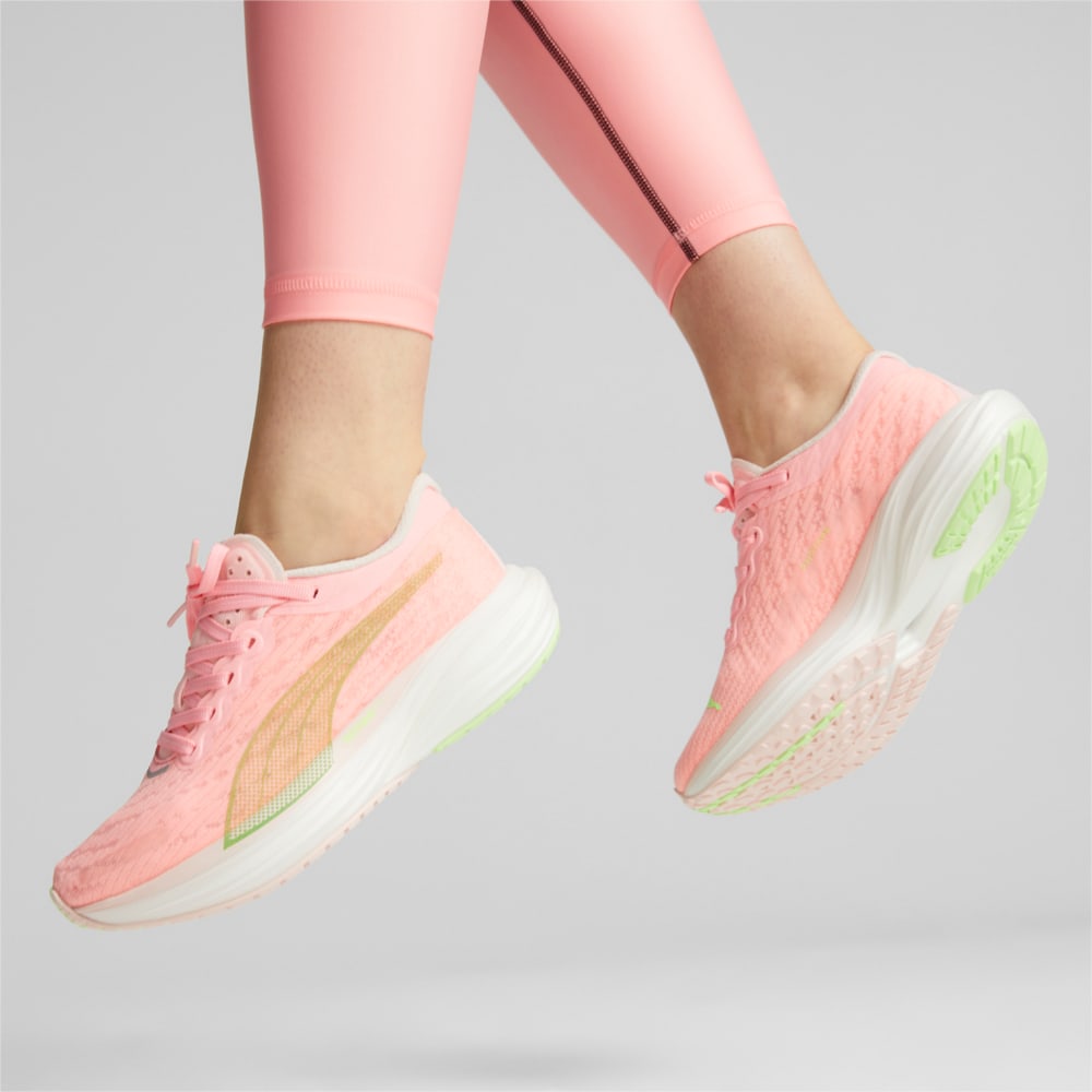 Изображение Puma Кроссовки Deviate NITRO 2 Running Shoes Women #2: Koral Ice-Speed Green