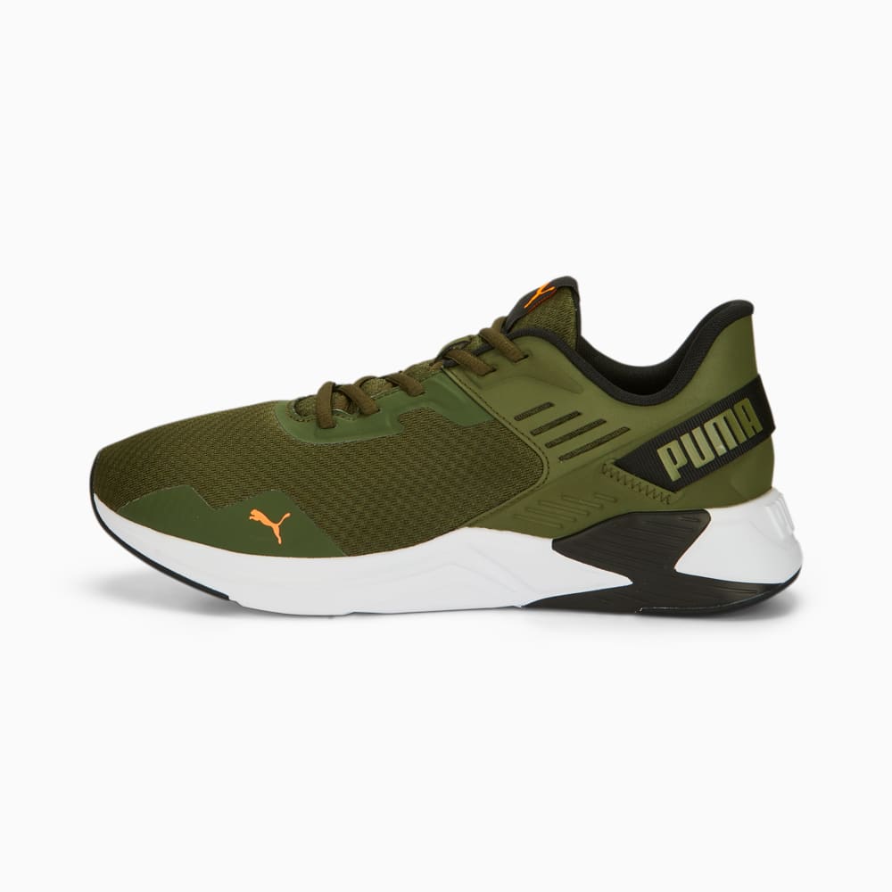 Изображение Puma Кроссовки Disperse XT 2 Mesh Training Shoes #1: Green Moss-PUMA Black-Ultra Orange