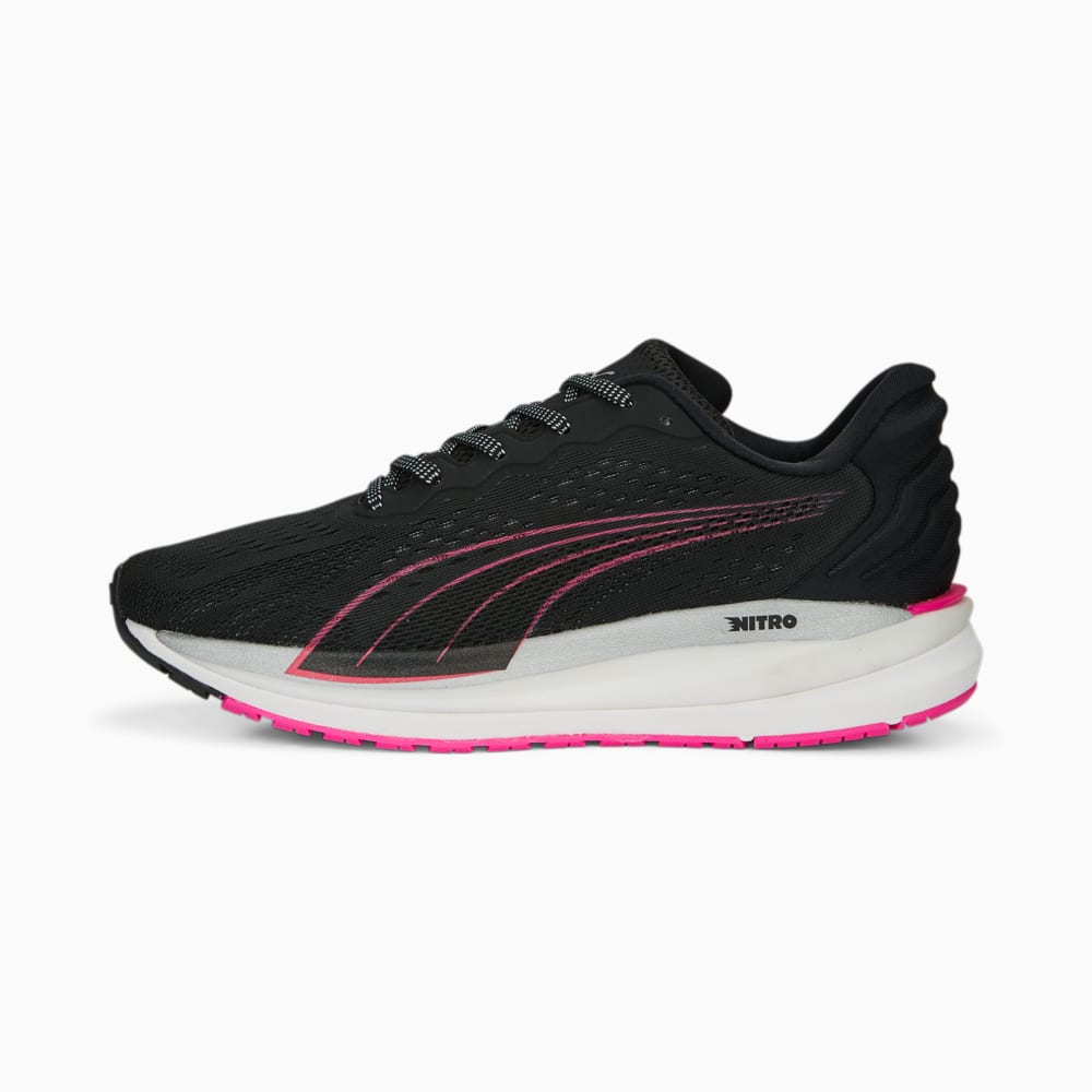 Womens black puma running cheap shoes