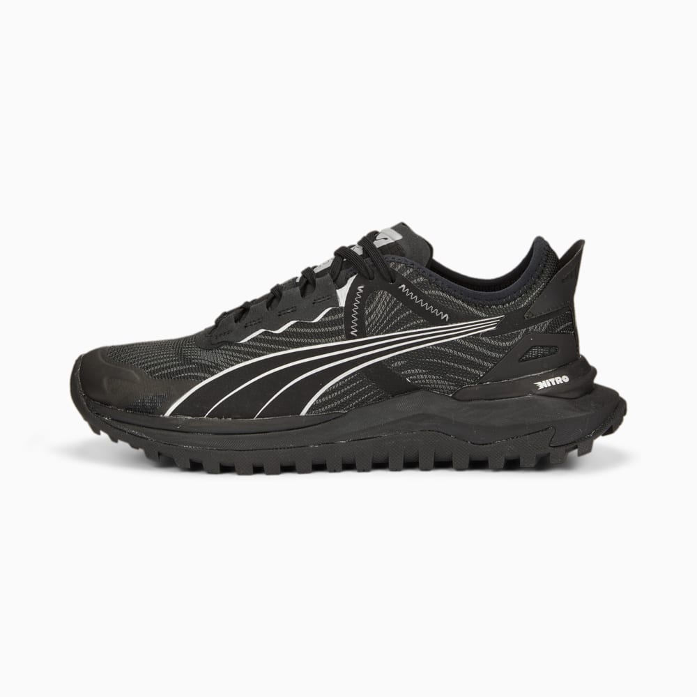 Изображение Puma Кроссовки Voyage NITRO 2 Running Shoes Men #1: Puma Black-Metallic Silver