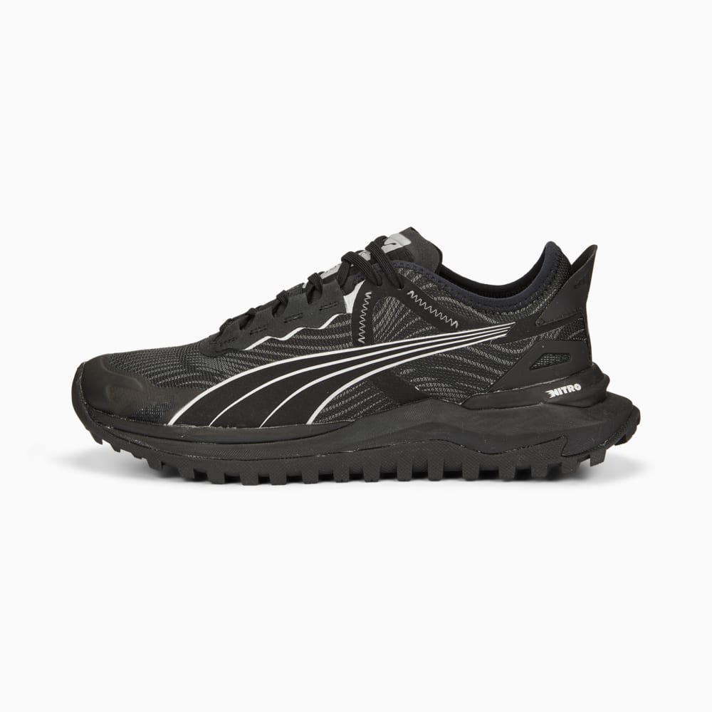 Зображення Puma Кросівки Voyage NITRO 2 Running Shoes Men #1: Puma Black-Metallic Silver