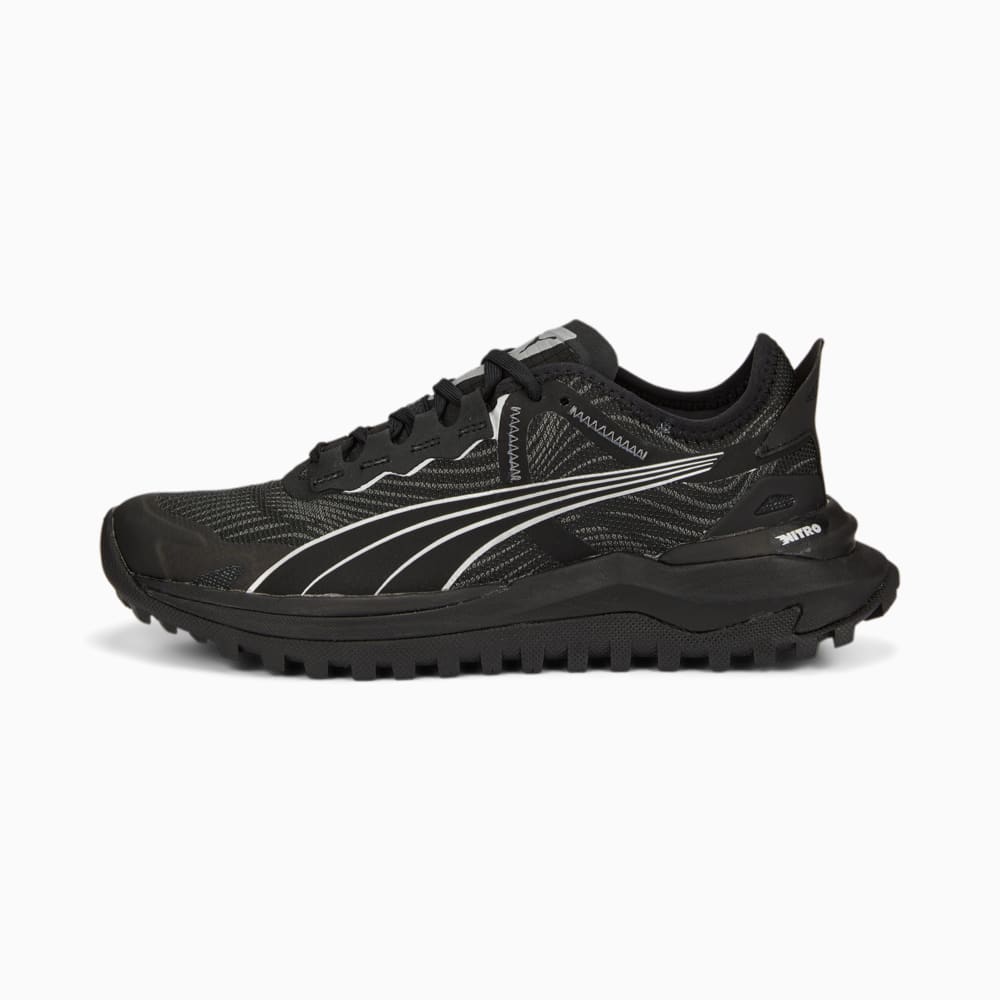 Зображення Puma Кросівки Voyage NITRO 2 Running Shoes Women #1: Puma Black-Metallic Silver