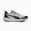 Зображення Puma Кросівки Twitch Runner Trail Running Shoes #5: Platinum Gray-PUMA Black-Olive Oil