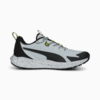 Изображение Puma Кроссовки Twitch Runner Trail Running Shoes #5: Platinum Gray-PUMA Black-Olive Oil