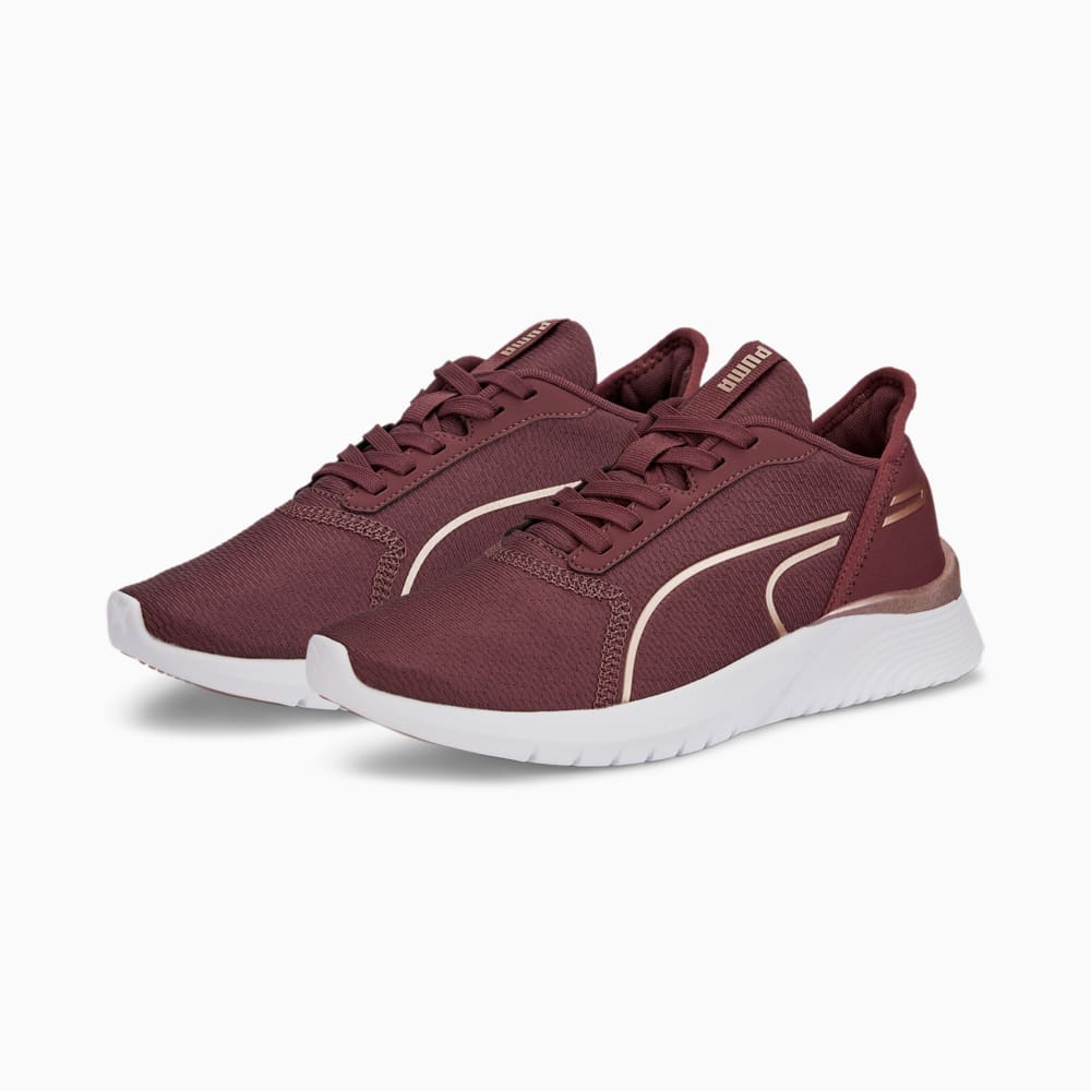 Зображення Puma Кросівки Remedie Metallic Training Shoes Women #2: Dusty Plum-Rose Gold-PUMA White