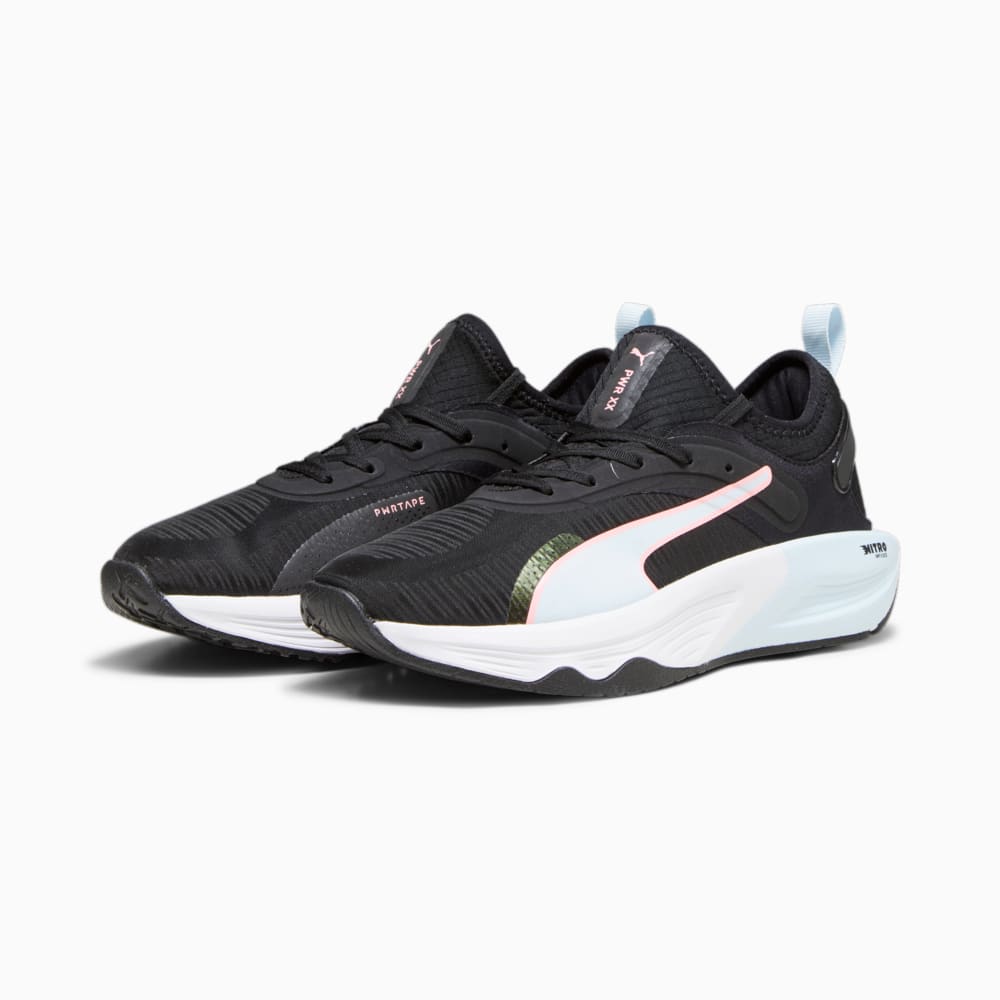 Womens blue puma shoes discount