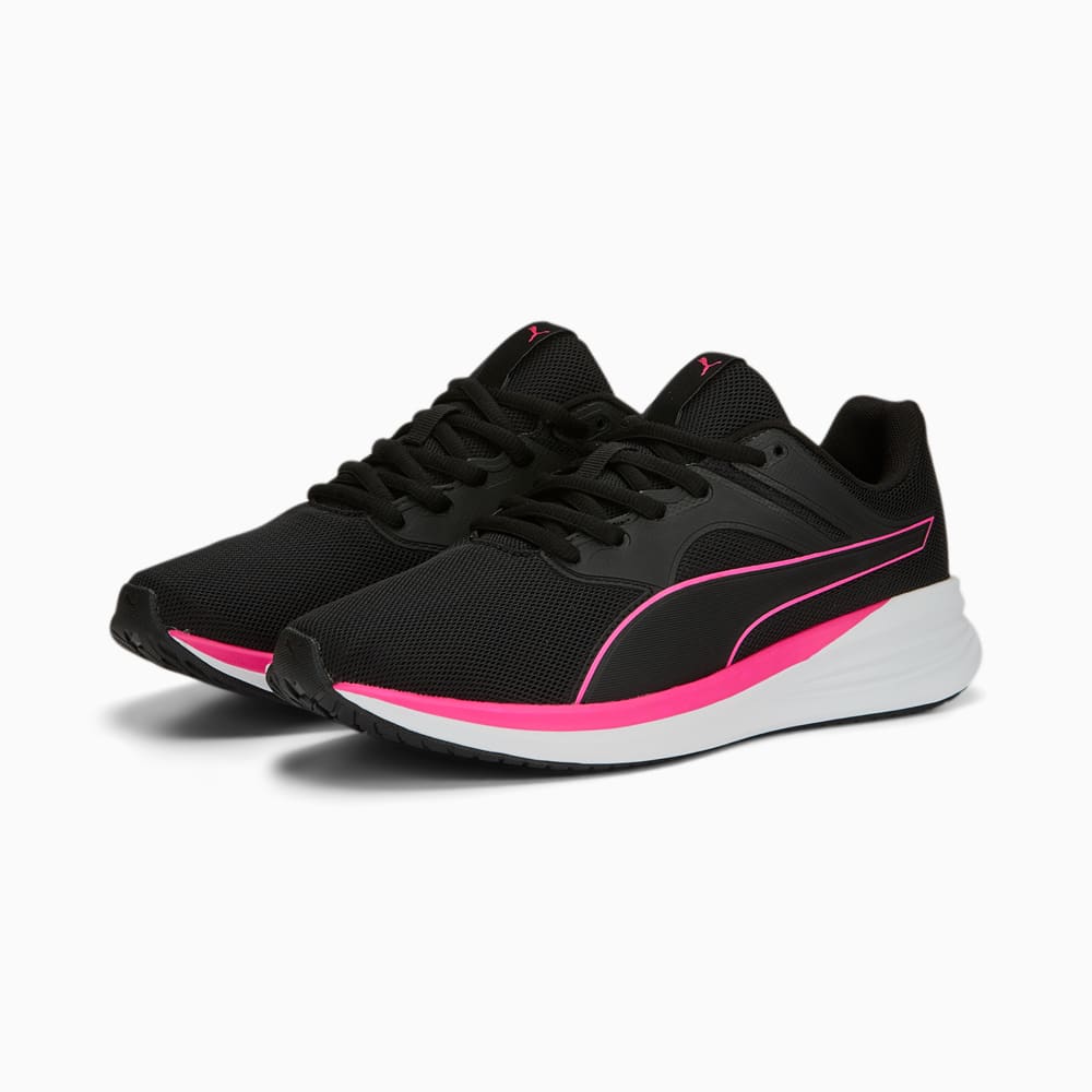 Изображение Puma Кроссовки Transport Running Shoes #2: PUMA Black-Ravish-PUMA White