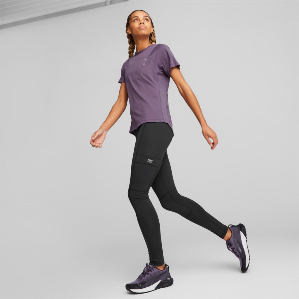 Изображение Puma Кроссовки Fast-Trac NITRO Running Shoes Women #2: Purple Charcoal-PUMA Black