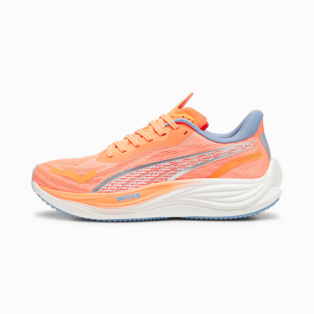 Зображення Puma Кросівки Velocity NITRO™ 3 Men's Running Shoes #1: Neon Citrus-PUMA Silver-Dewdrop