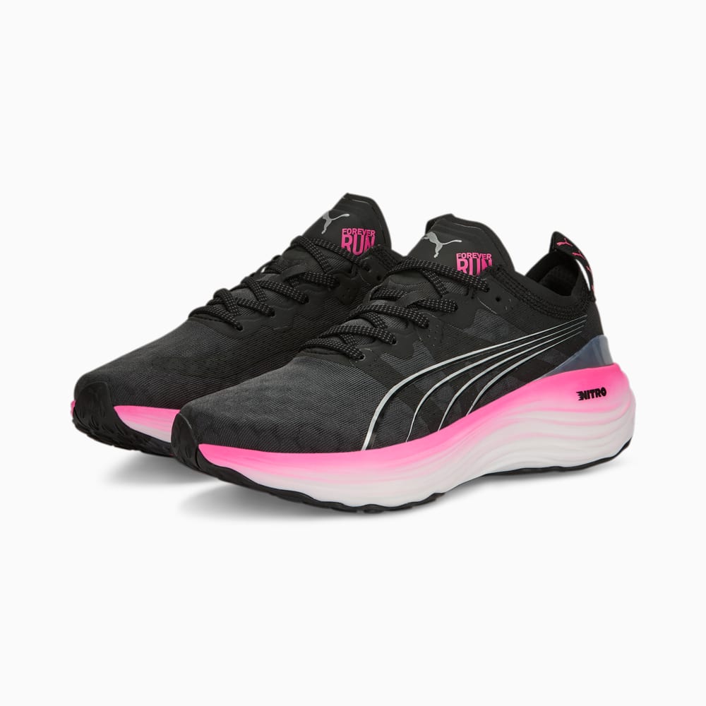 Зображення Puma Кросівки ForeverRun NITRO Running Shoes Women #2: PUMA Black-Ravish