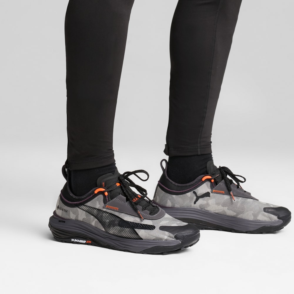 Зображення Puma Кросівки Voyage NITRO 3 GORE-TEX Men’s Running Shoes #2: Dark Coal-Flame Flicker