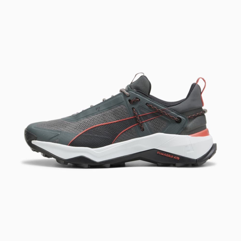 Зображення Puma Кросівки Explore NITRO Hiking Shoes Men #1: Mineral Gray-PUMA Black-Active Red