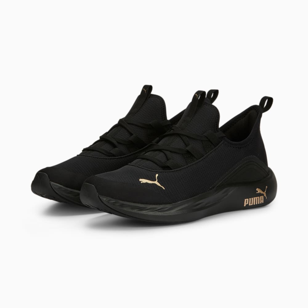 Изображение Puma Кроссовки Better Foam Legacy Running Shoes Women #2: PUMA Black-PUMA Gold