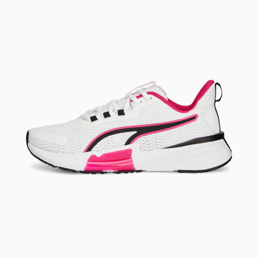 Зображення Puma Кросівки PWRFrame TR 2 Training Shoes Women #1: PUMA White-PUMA Black-Orchid Shadow