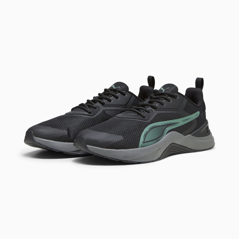 Изображение Puma Кроссовки Infusion Training Shoes #2: PUMA Black-Eucalyptus-Cool Dark Gray