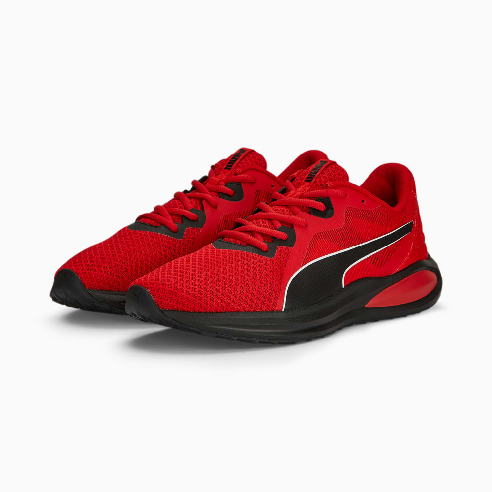 Изображение Puma Кроссовки Twitch Runner Fresh Running Shoes #2: For All Time Red-PUMA Black-PUMA White